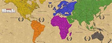 Key principles of MAP Map Of Risk Board Game