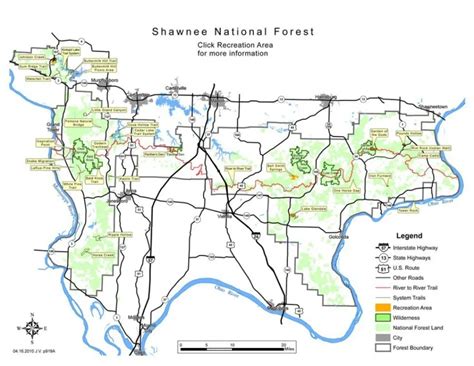 Shawnee National Forest MAP