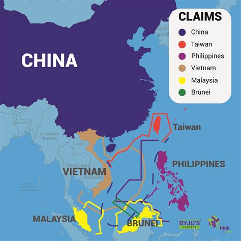 MAP Map of South China Sea