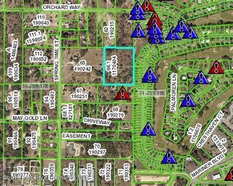 Key Principles of MAP Map Of Spring Hill Florida