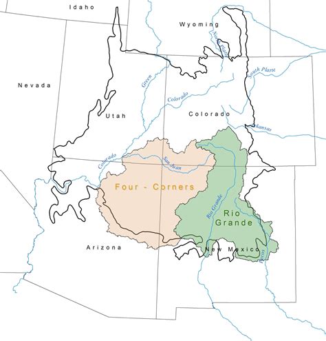 Key principles of MAP Map Of The Four Corners