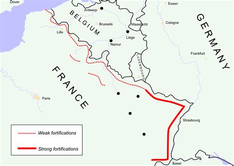 Map Of The Maginot Line