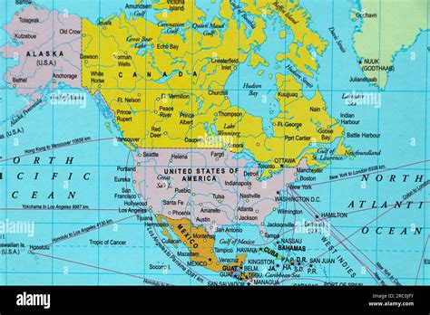 Key principles of MAP Map Of Us And Canada