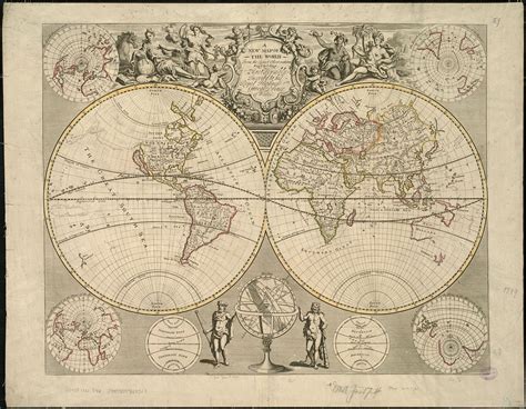 MAP New Map Of The World