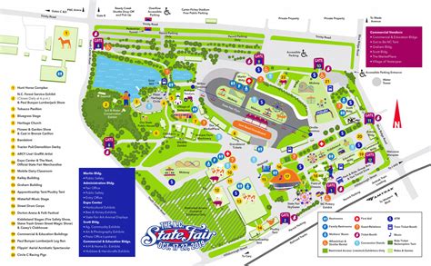 North Carolina State Fair Map