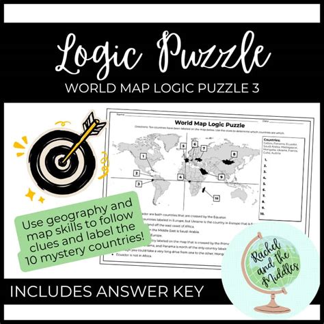 MAP Puzzle of the World Map