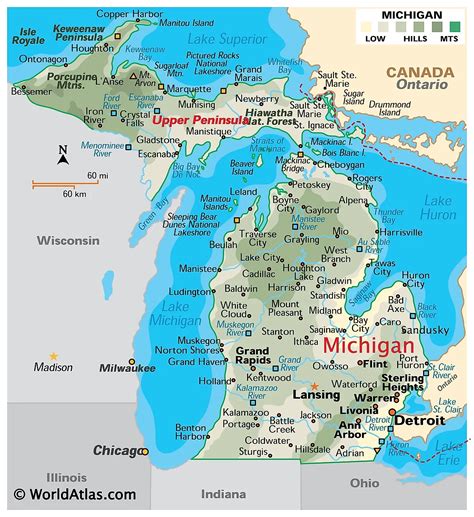 Michigan Map