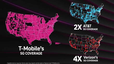 MAP T Mobile Vs Verizon Coverage Map