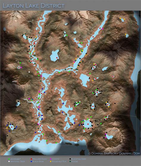 Map The Hunter Call Of The Wild Map