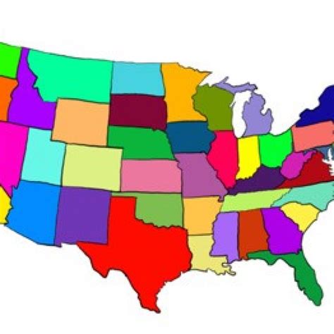 MAP United State Map Clip Art