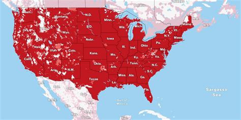Verizon vs Sprint Coverage Map