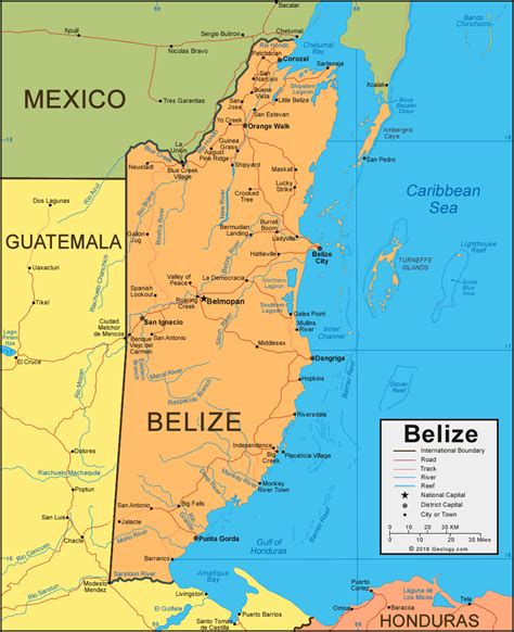 Key Principles of MAP Where Is Belize Located On The Map