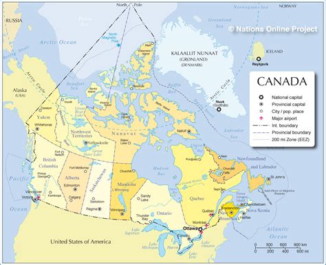 Map of Canada