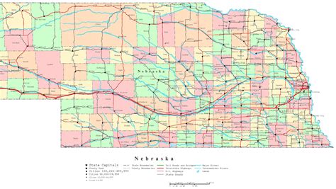 Key Principles of MAP Where Is Nebraska On The Map