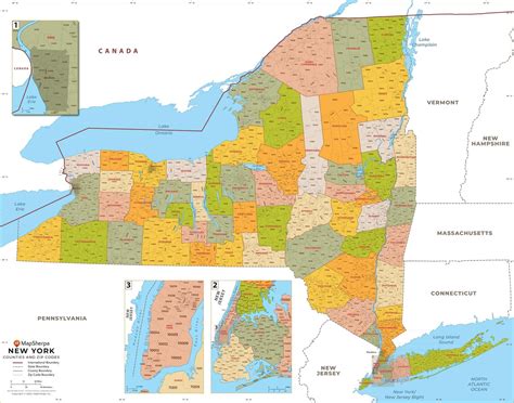Zip Code Map of NY