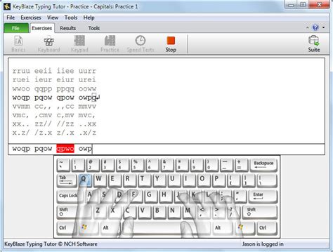 KeyBlaze Typing Tutor