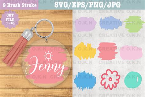 Download Keychain Brush Stroke Bundle Svg Files