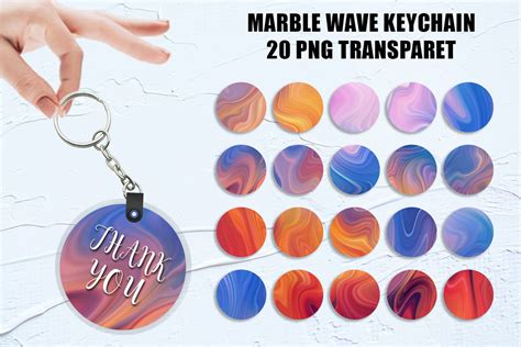 Download Keychain Design Marble Wave Background Crafts