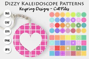 Download Keychain Dizzy Kaleidoscope Patterns Crafts