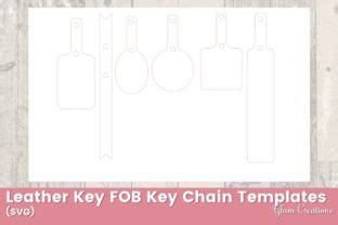Download Keychain Leather Template Crafts
