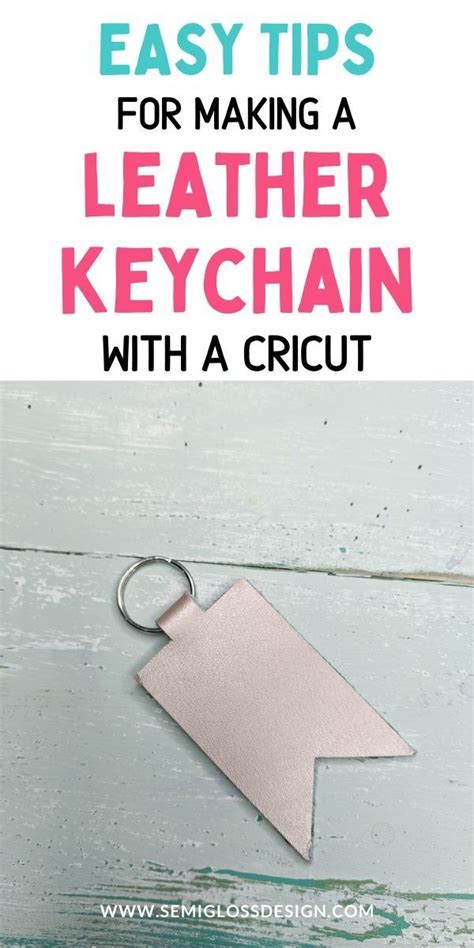 Download Keychain Leather Template for Cricut Machine