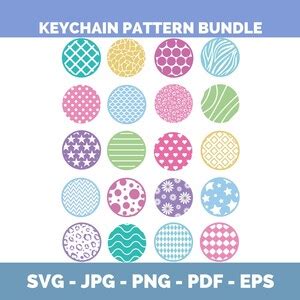 Download Keychain Pattern Bundle Svg. Cricut SVG