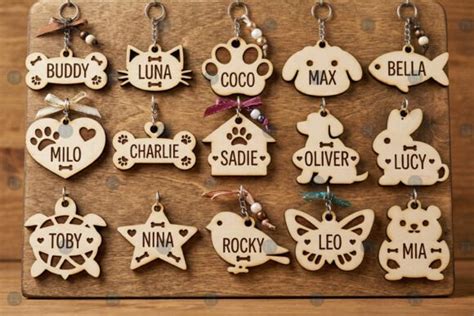 Download Keychain SVG Pet Designs Easy Edite