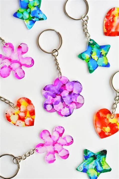 Keychain Shrinky Dink Templates