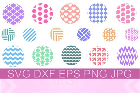 Download Keychain round pattern svg free Files DXF Files