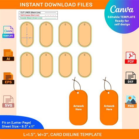Download Keychain svg Commercial Use DXF Files