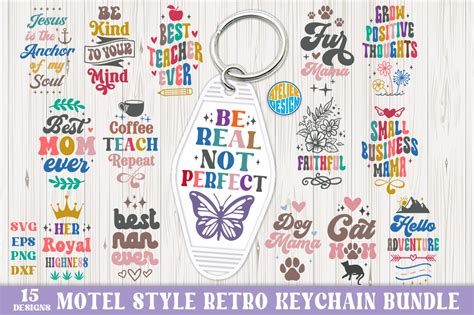 Download Keychains Bundle Commercial Use for Cricut
