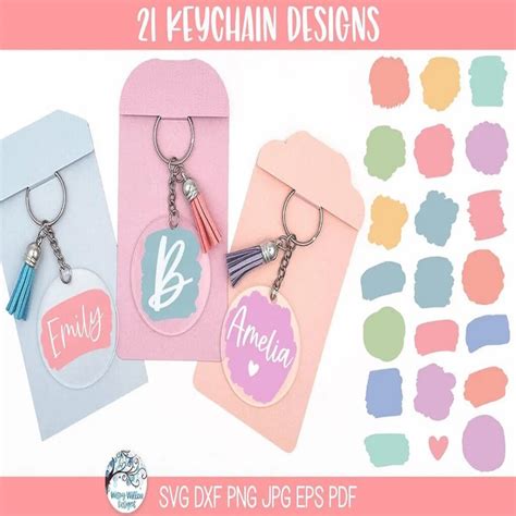 Download Keychains Bundle Cricut SVG