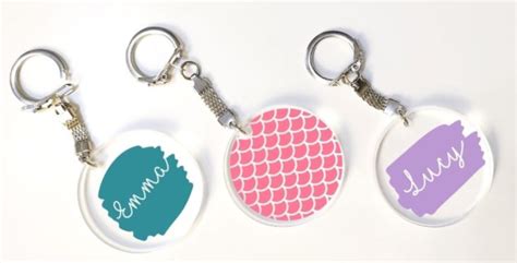 Download Keychains Bundle Cricut SVG Free PSD Mockups