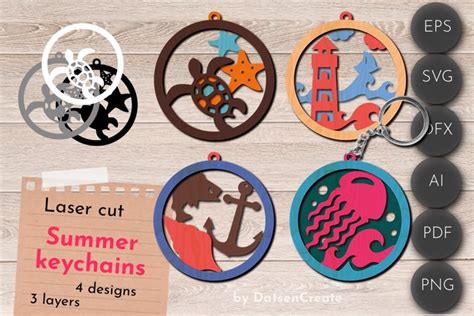 Download Keychains Bundle Files for Cricut