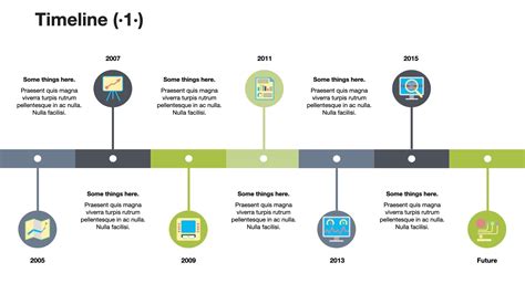 Keynote Timeline Template