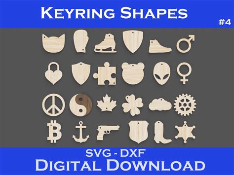 Download Keyring Box SVG Creativefabrica DXF Files
