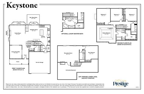 Keystone Homes Floor Plans