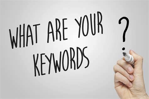 Keywords and Content