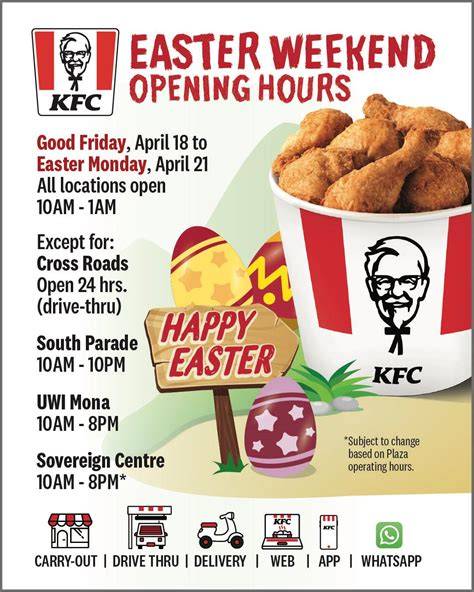 Kfc Open On Easter Day