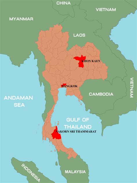Map of Khon Kaen City (KKC) and its periurban area, including Pra Lab