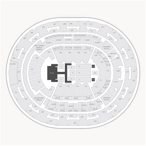 Kia Center Interactive Seating Chart