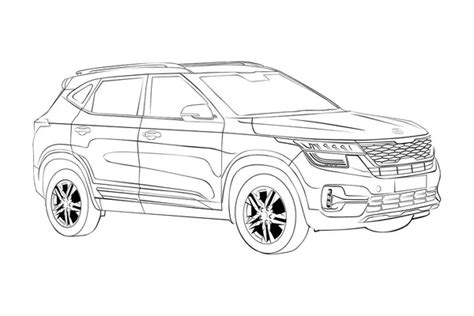 Kia Optima Coloring Pages
