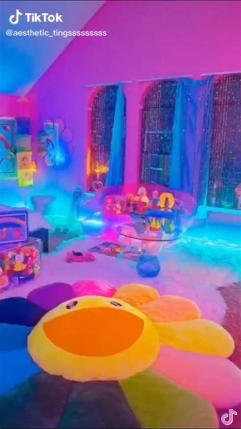 Kidcore bedroom that is clean and clutter-free