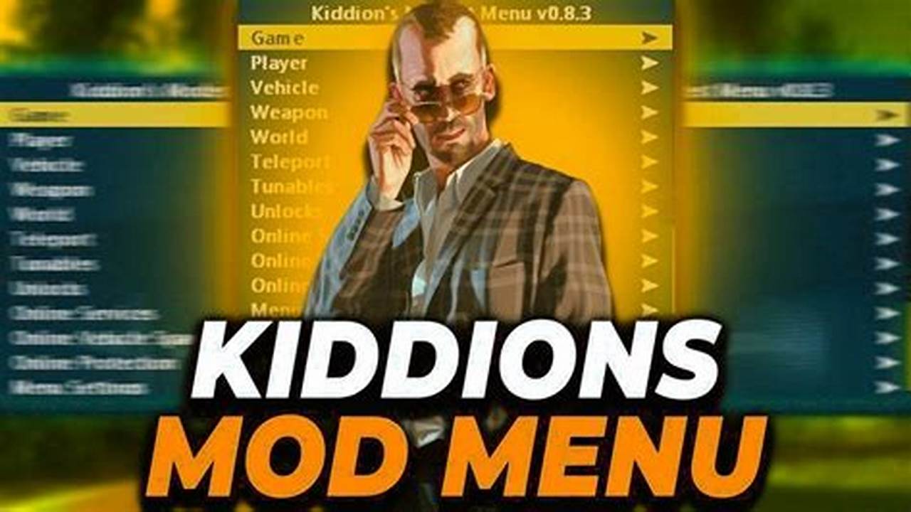 Kiddions Mod Menu 2024