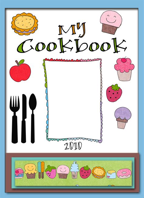 Kids Cookbook Template