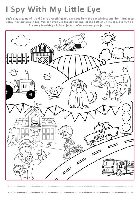 Kids Activity Pages Printable
