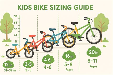 Kids Bike Height Chart