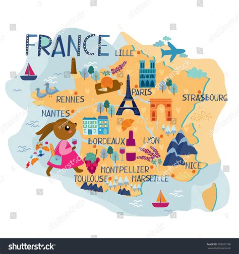France Visit France France map, France geography, France