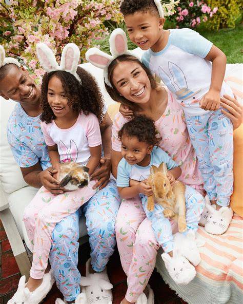 Kids Matching Easter Pajamas