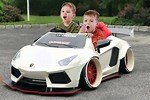 Kids Playing with Real Cars